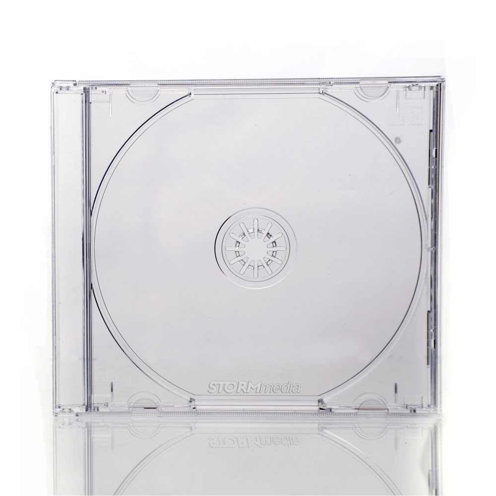 CD JEWEL CASE FIT 1 / CLEAR TRAY / 10MM / 200PCS