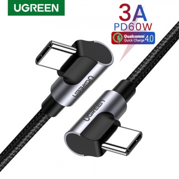 UGREEN 70531 60W Right Angle USB C to C Cable 2M