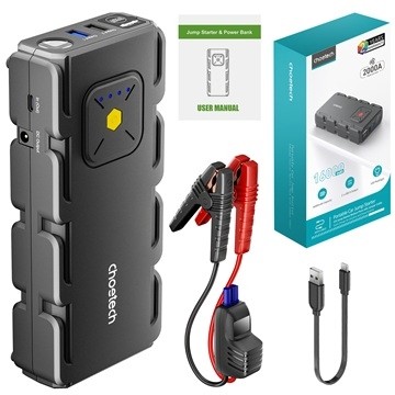 Choetech TC0009 16000mAh Portable Car Jump Starter with Emergency Light