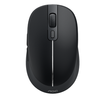 AOC MS360B/LA Wireless Mouse 2.4G + Bluetooth Dual Mode 6-Key DPI1600 Black