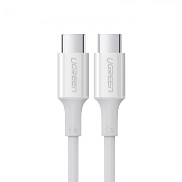 UGREEN 60552 USB-C  to USB- C Male to Male Data Cable 100W 5A 2M White
