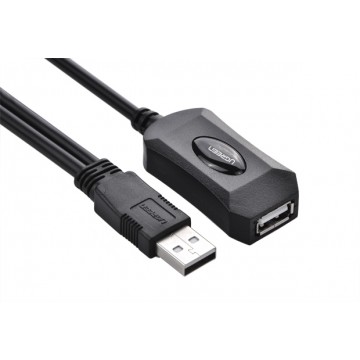 UGREEN 20213 USB 2.0 Active Extension Cable 5m with USB for power