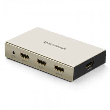 UGREEN 40278 3x1 HDMI Switch - Zinc Alloy