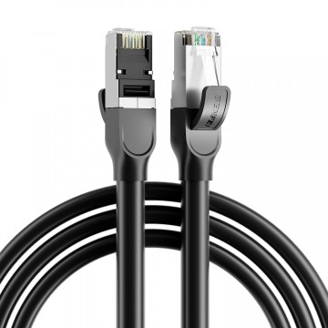BENFEI 000703 Black Cat 8 Ethernet Cable 3M
