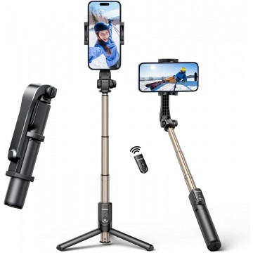 UGREEN 50735 Lightweight Selfie Stick Tripod with Bluetooth remote for Travel