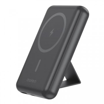 Choetech B662-BK  USB-A + USB-C + Wireless Magnetic Power bank 5000mAh  (Black) 