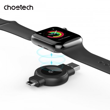 CHOETECH T606-F USB-A +USB-C Magnetic Charger for Samsung & Apple Watch