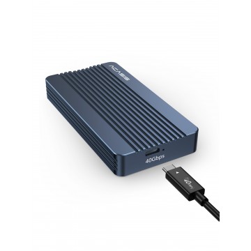 ACASIS TBU405Air USB4 40Gbps M.2 NVMe SSD Enclosure PCIe External Case Compatible with USB4/USB3.2/3.1/3.0/2.0