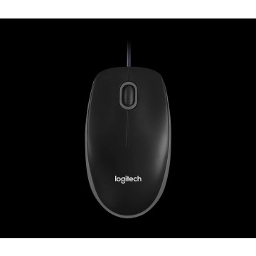 Logitech B100 Full-size Corded Mouse 