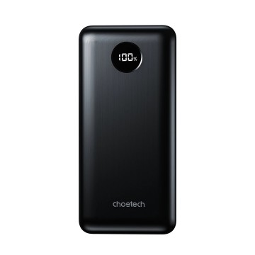 Choetech B653 PD45W 20,000mAh Power Bank Black -2 USB-A ports and 1 USB-C port