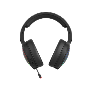 HP DHE-8006 Wired USB 7.1 Surround Sound Gaming Headset RGB LED for PC / Laptop-USB