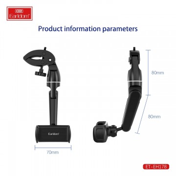 TEQ - (Earldom EH178) Universal 360 Clip Cellphone holder