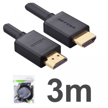 UGREEN 10108 HDMI cable V2.0 3M Supports 3D, 4K, Full HD, HDCP, Ethernet