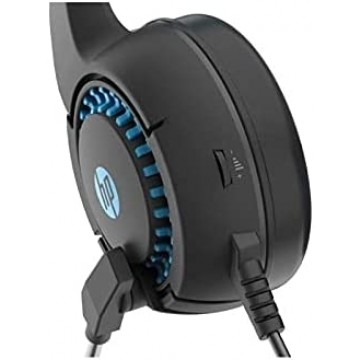 HP DHE-8010UM Wired Stereo Gaming Headpset - USB + 3.5mm with LED 