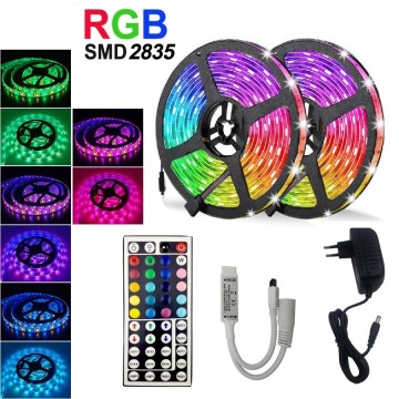 TEQ - LED Strip Light 5050 RGB 5M with AC Adaptor & Remote