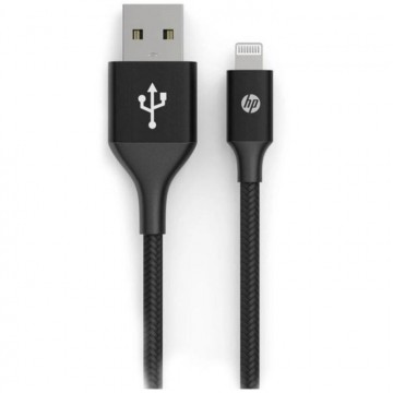HP DHC-MF100 USB 2.0 A to Lightning  braid cable 1M Black