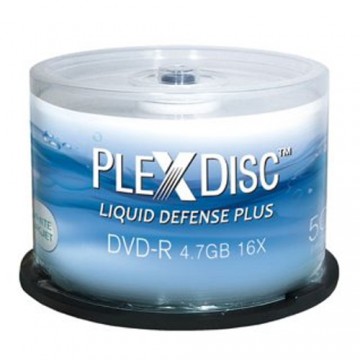 PLEXDISC DVD-R / 16X / 50 CAKE / LIQUID DEFENCE 009076